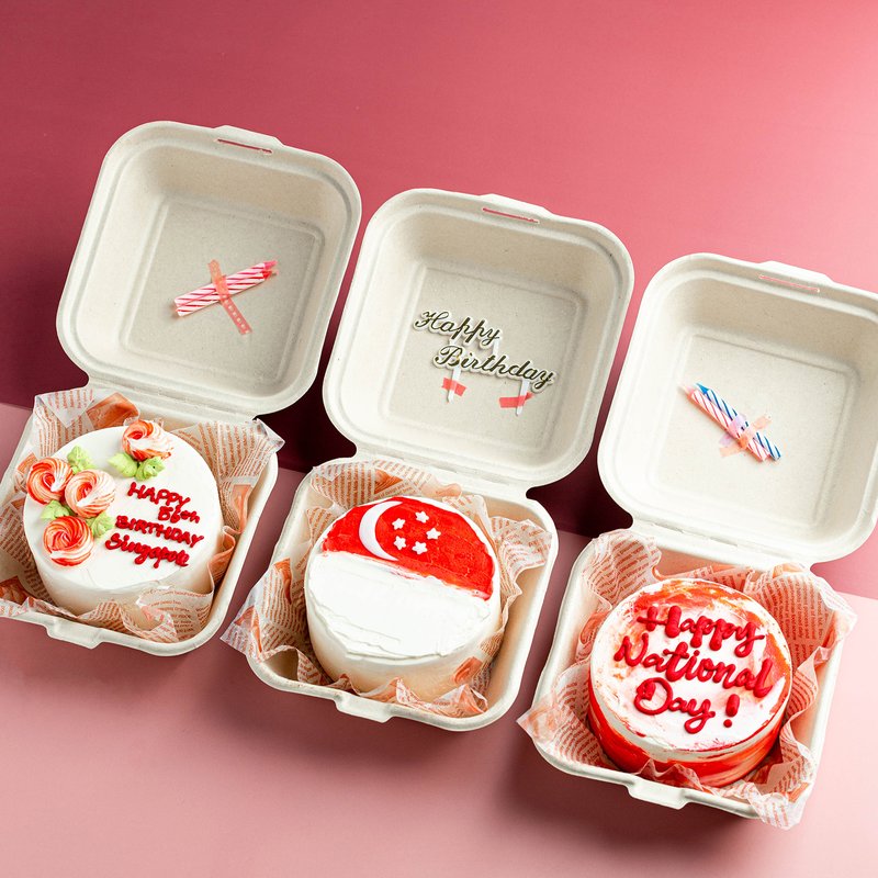 Korean Bento Lunchbox Cakes in SG
