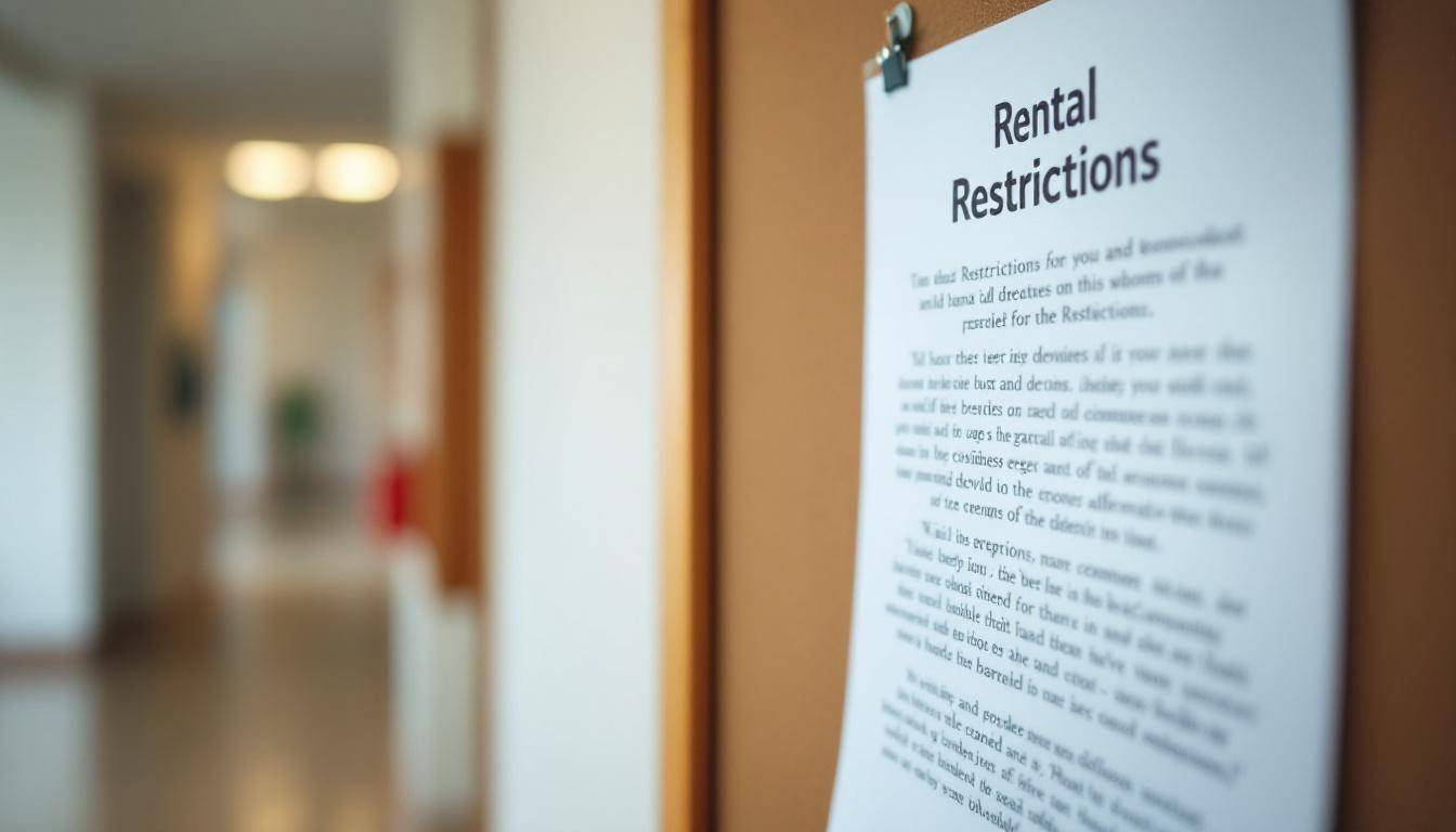 Rental Restriction Problems - Check Limits Before Buying Investments